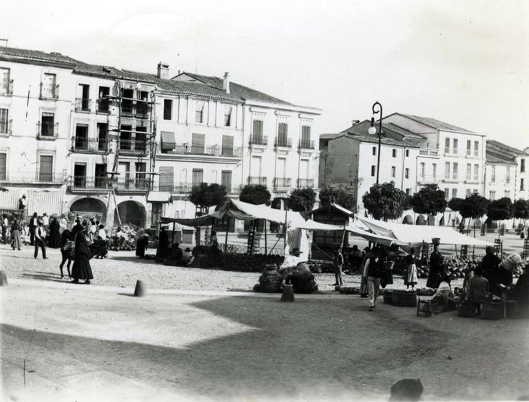 Mercado en la Plaza Mayor