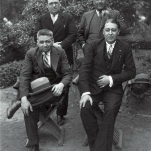 Tomás Martín Gil y sus hermanos Manuel, Máximo y José