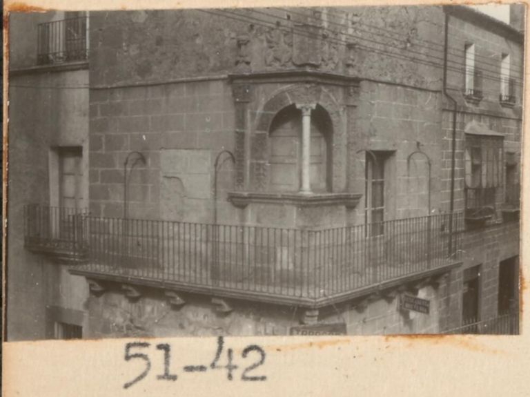 Balcón de la Torre del Palacio de Galarza