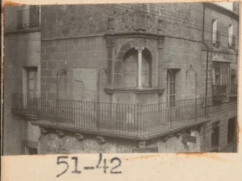 Balcón de la Torre del Palacio de Galarza