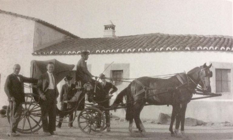 El arqueólogo Shulten en Cáceres el Viejo