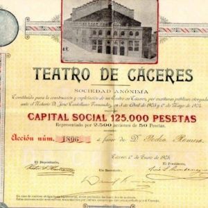 Acción del Gran Teatro de Cáceres