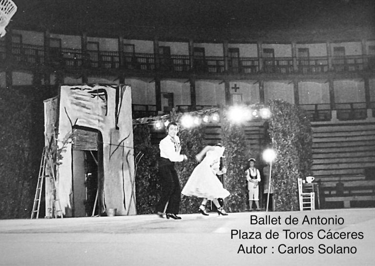 Actuación de Antonio «el Bailarín»