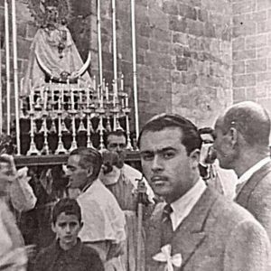 Carlos Solano y Virgen de la Montaña