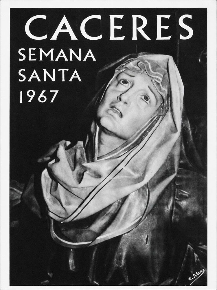 Cartel Semana Santa de Cáceres 1967