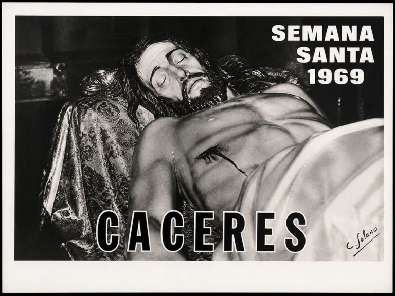 Cartel Semana Santa de Cáceres 1969