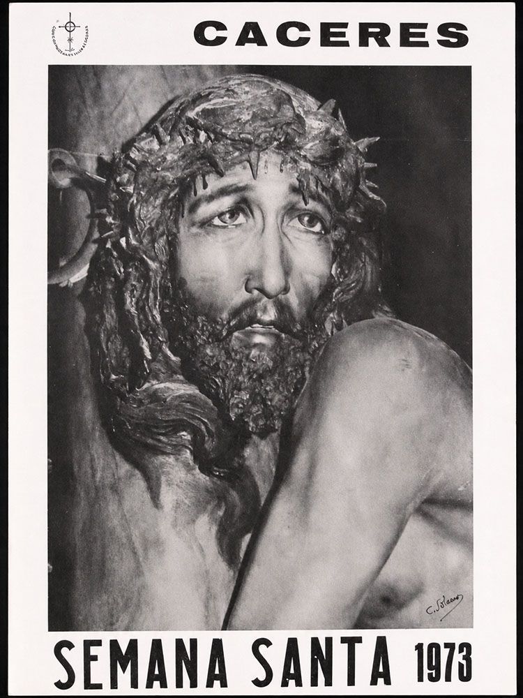 Cartel Semana Santa de Cáceres 1973