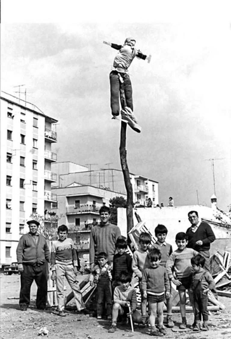 Hogueras en la fiesta de San Jorge