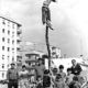 Hogueras en la fiesta de San Jorge
