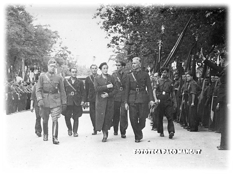 Inauguración de la Cruz de los Caídos