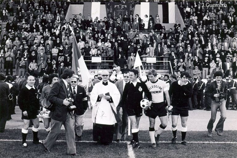 Inauguracion del Estadio Príncipe Felipe