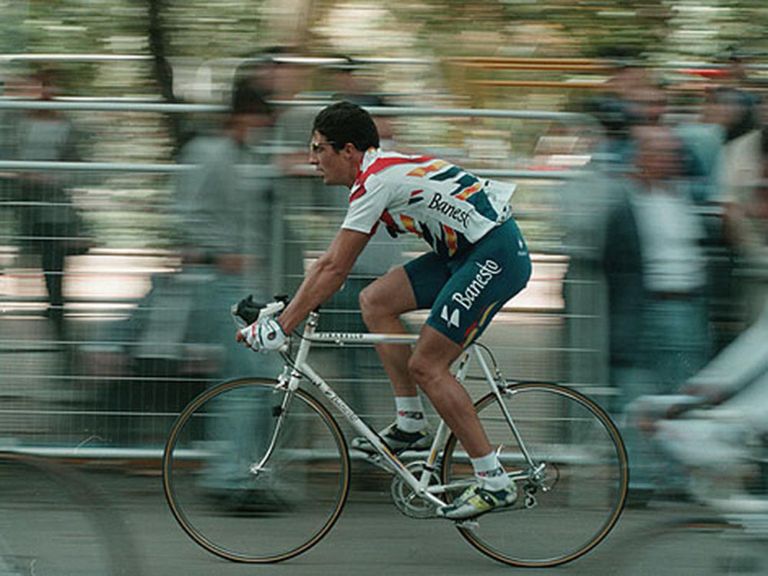 Miguel Induráin en Cáceres