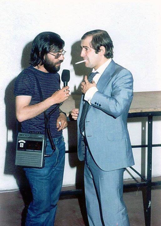 Paco Mangut y José María García