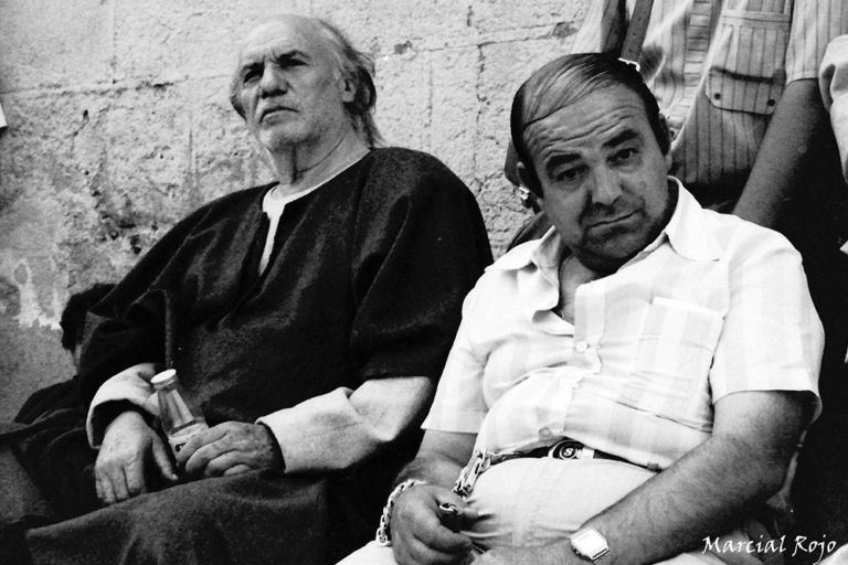 Paco Rabal y «El Satu»