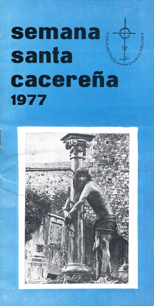 Programa de Semana Santa cacereña 1977