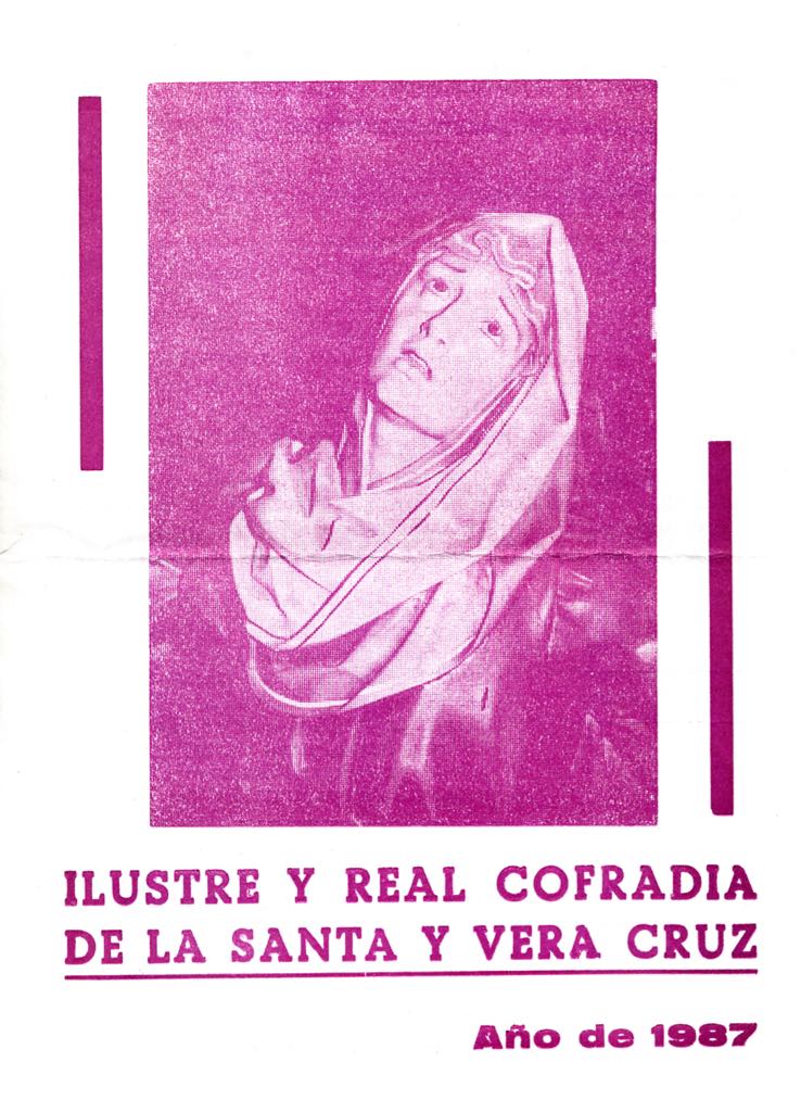 Santa y Vera Cruz de Cáceres, Programa de cultos y actos de 1987