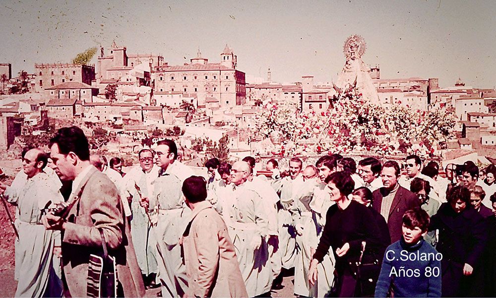 Subida Virgen de la Montaña 1980
