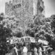 Torre de Bujaco y quiosco de la Plaza