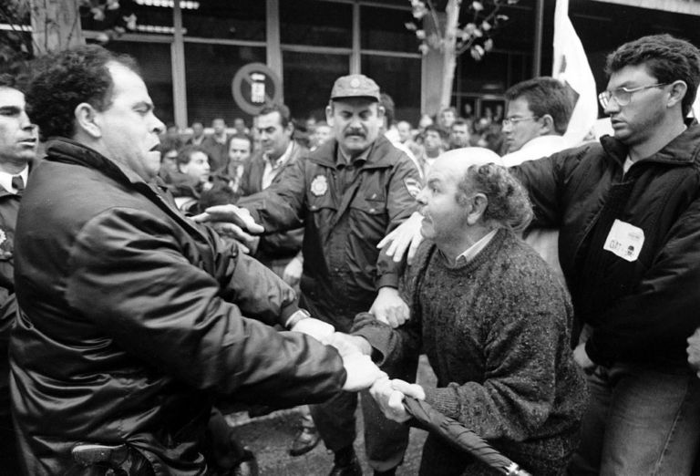 Manifestación de apicultores