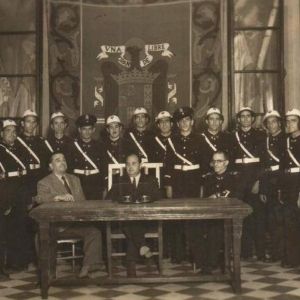 Dotación de policias de Cáceres