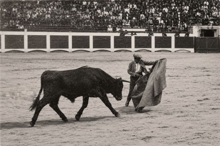 Franquete toreando en un Festival Solidario