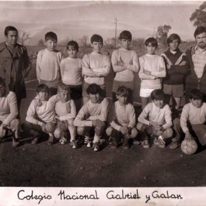 Equipo de fútbol Colegio Nacional Gabriel y Galán