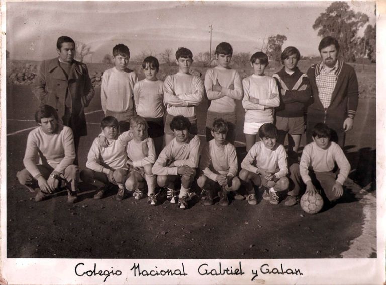 Equipo de fútbol Colegio Nacional Gabriel y Galán