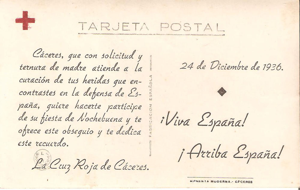 Reverso postal