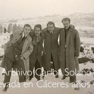 Nevada Cáceres años 40