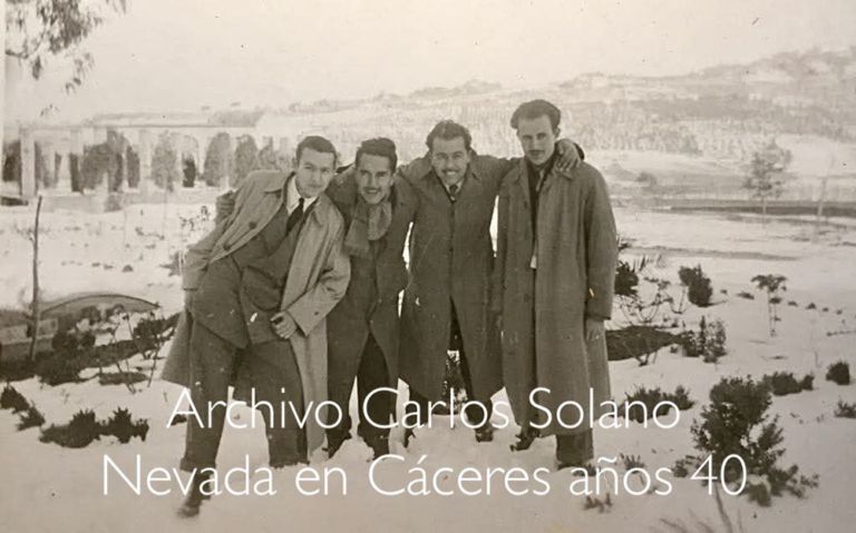 Cáceres nevado