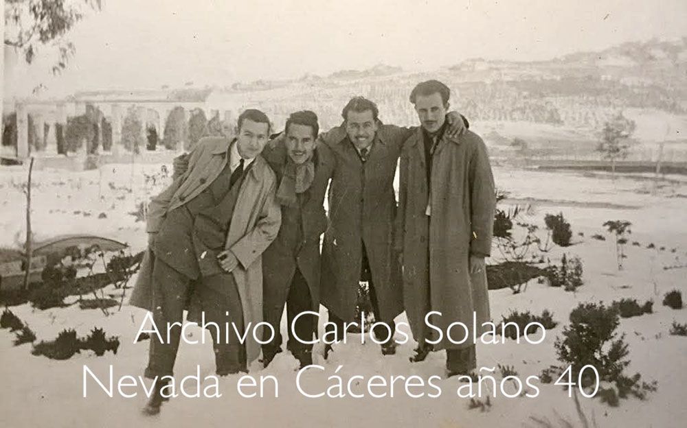 Cáceres nevado