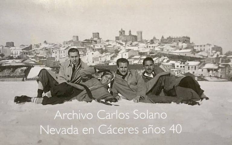 Cáceres nevado