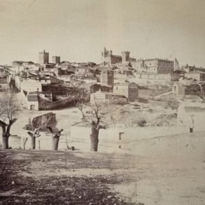 Panoramica de Cáceres 1875