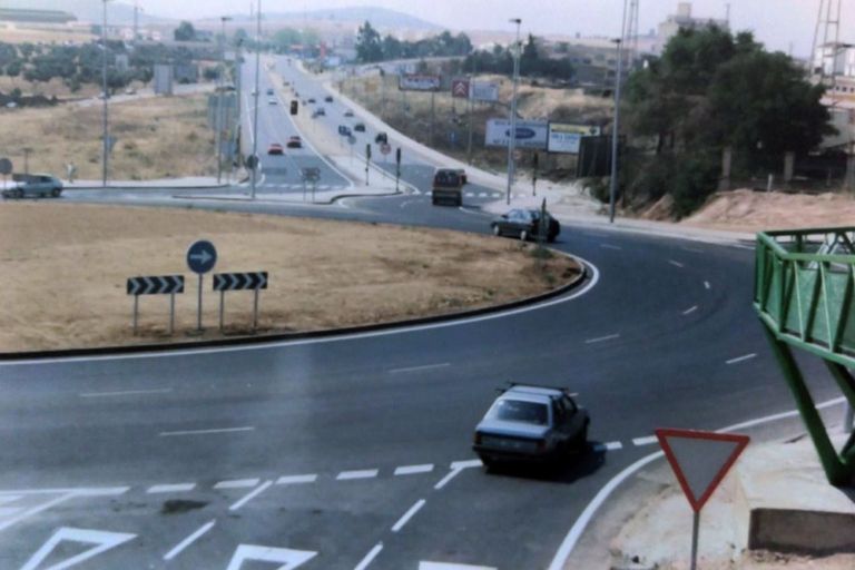 Rotonda estación de tren