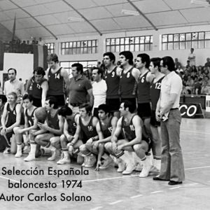Selección española baloncesto 1974