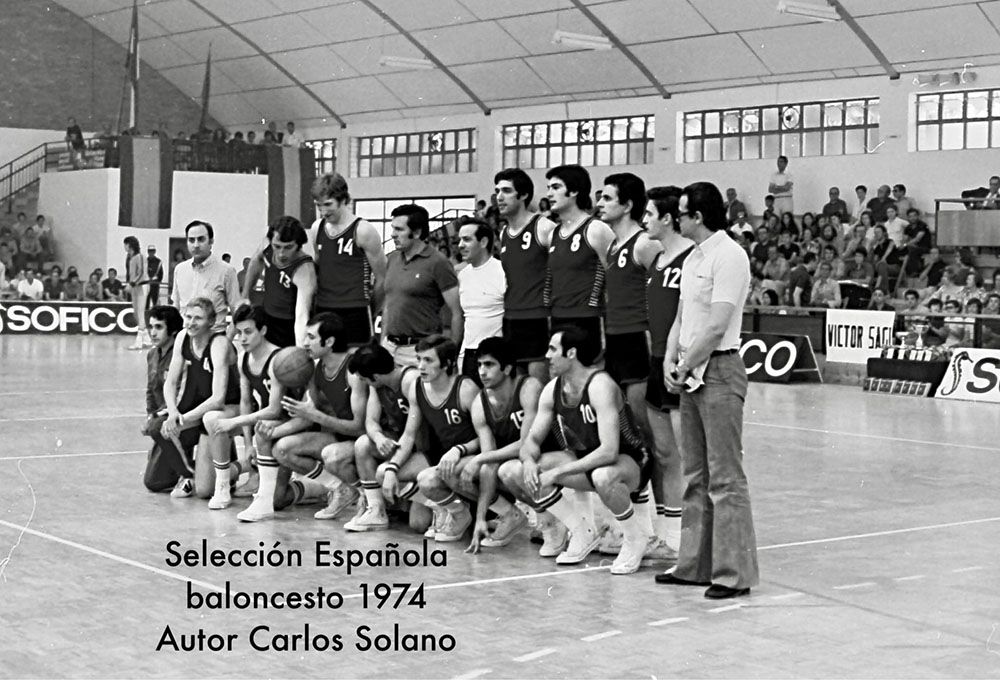 Selección española baloncesto 1974