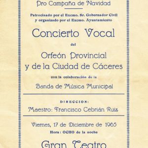 1965 PRO CAMPAÑA DE NAVIDAD