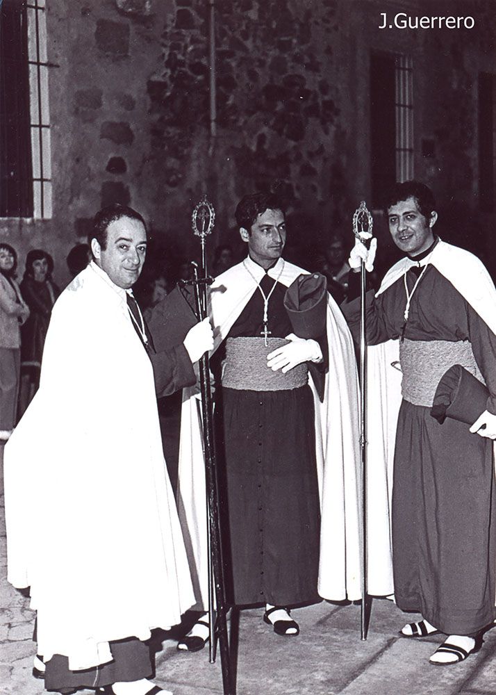 Hermanos de la Cofradía del Nazareno