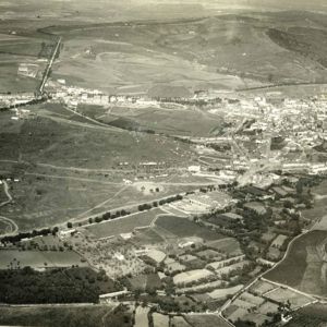 Vista aerea en ferias año 1927