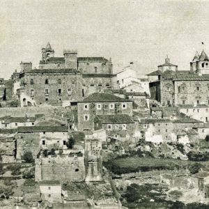 En 1934 desde la carretera de la Montaña