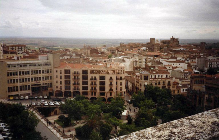Vista de Cáceres