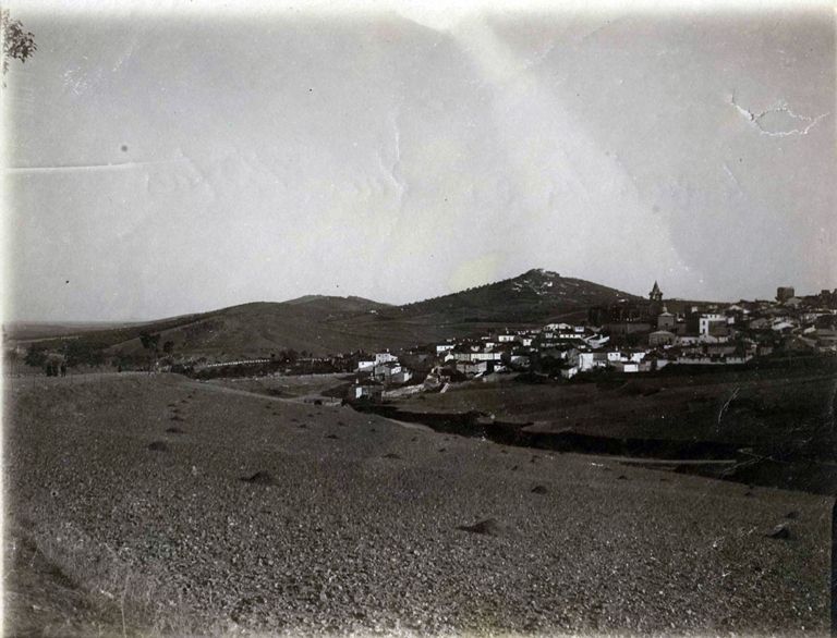 Vista parcial de Cáceres desde el Cerro del Teso