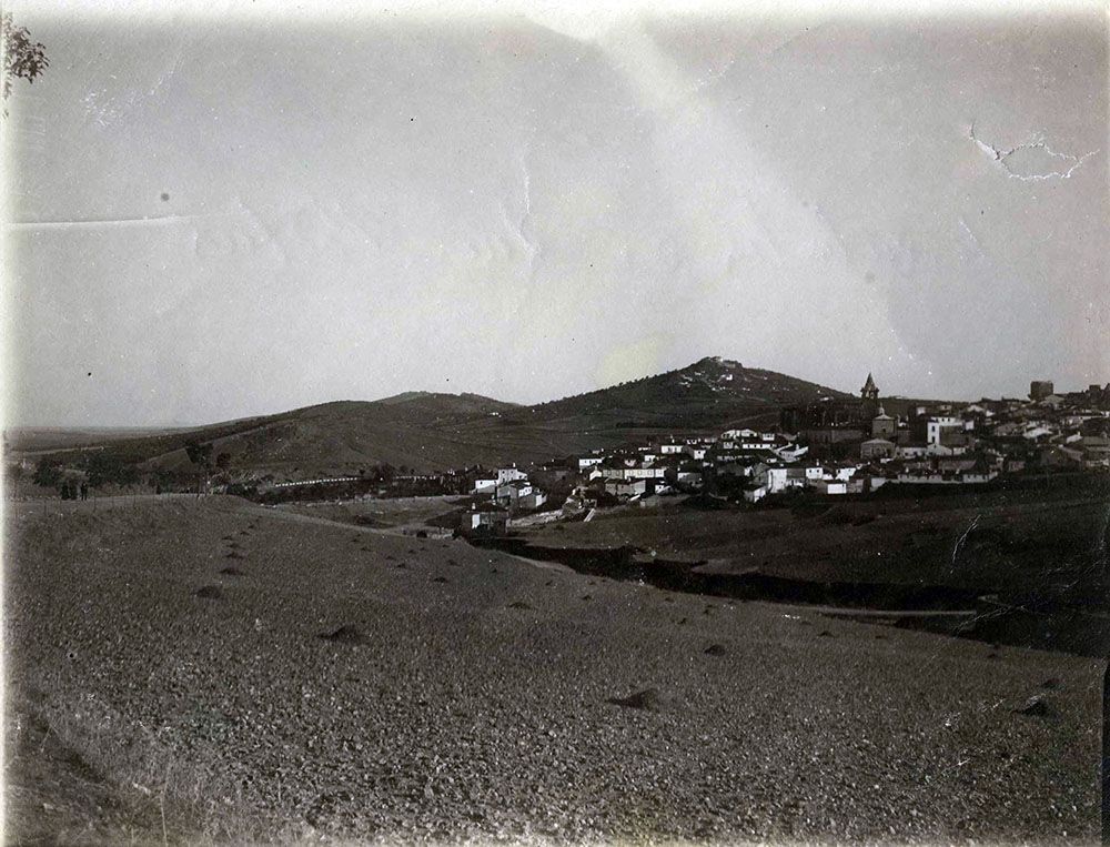 Vista parcial de Cáceres desde el Cerro del Teso