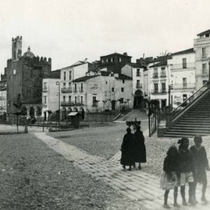 Vista general de la plaza 1930