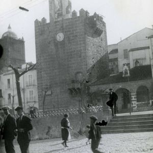 Vista general de la plaza 1930