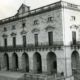Vista del Ayuntamiento y el Mercado antiguo 1941