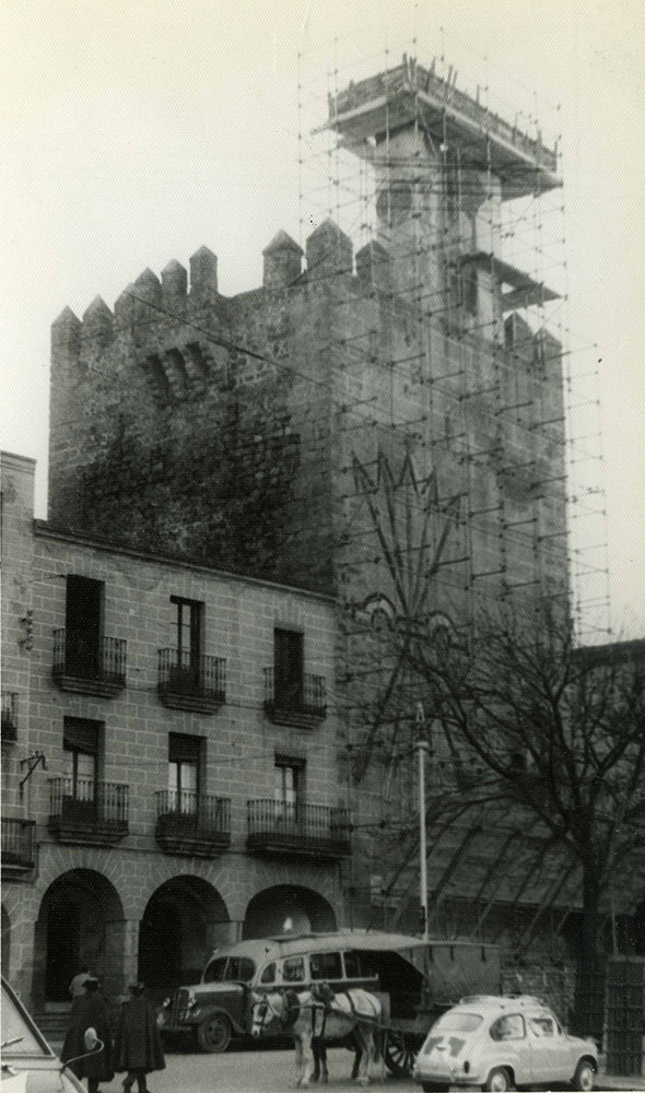 II-124 Comienzo de las obras del derribo del templete 27 de diciembre de 1963