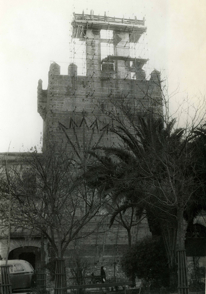 II-125 Comienzo de las obras del derribo del templete 27 de diciembre de 1963