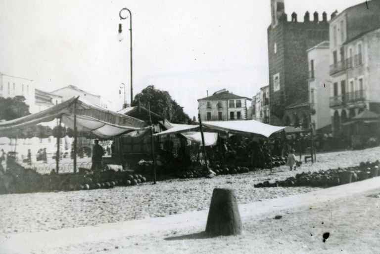 Mercado de verano en la Plaza Mayor