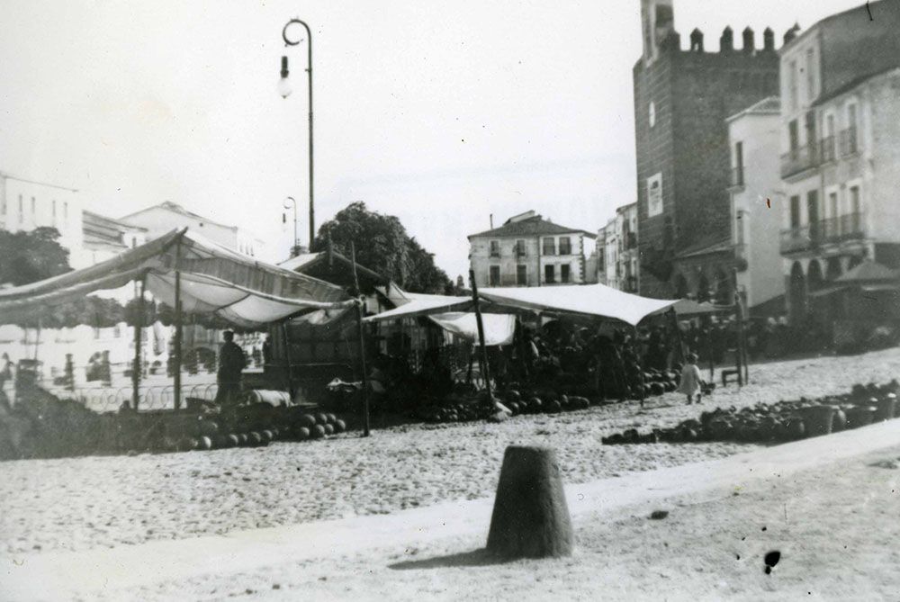 Mercado de verano en la Plaza Mayor